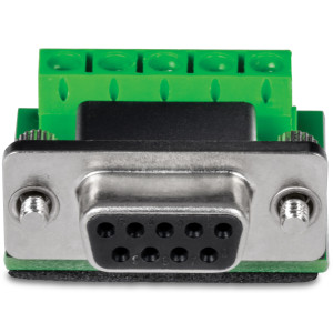 TRENDnet TI-S100 RS-422/485 Adapter, DB9 to 5-pin Terminal Block